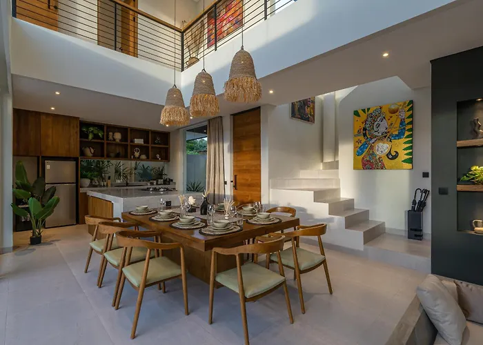 别墅 Kusa - 3br With Rooftop, Bbq & Sunset Views 乌鲁瓦图