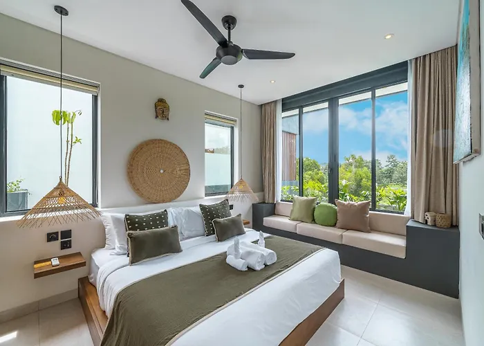 Kusa - 3br With Rooftop, Bbq & Sunset Views 别墅