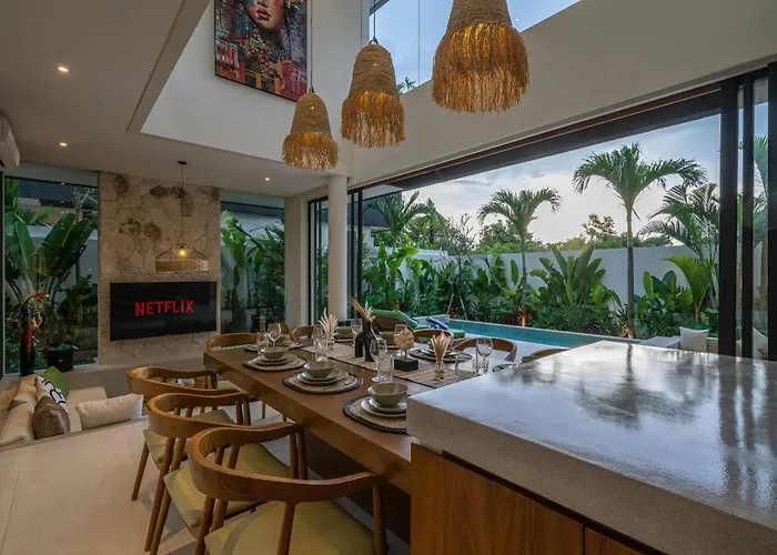 Kusa - 3br With Rooftop, Bbq & Sunset Views 别墅 乌鲁瓦图